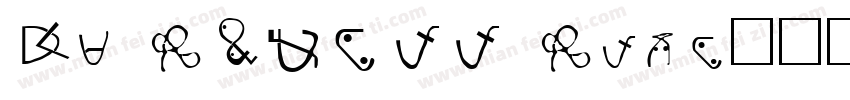 Yj BACDOO Bold字体转换